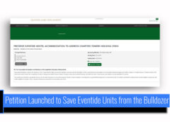 Petition Launched to Save Eventide Units from the Bulldozer